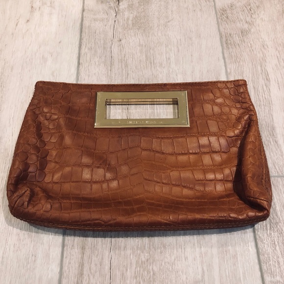 Michael Kors Snakeskin Clutch
